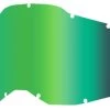 100% Generation 2 Replacement Lens Green Mirror -Motocross Riding Equipment Shop 100 generation 2 replacement lens green mirror