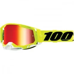 100% Racecraft 2 Fluo Yellow Mirror