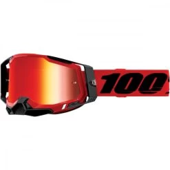100% Racecraft 2 Red Mirror
