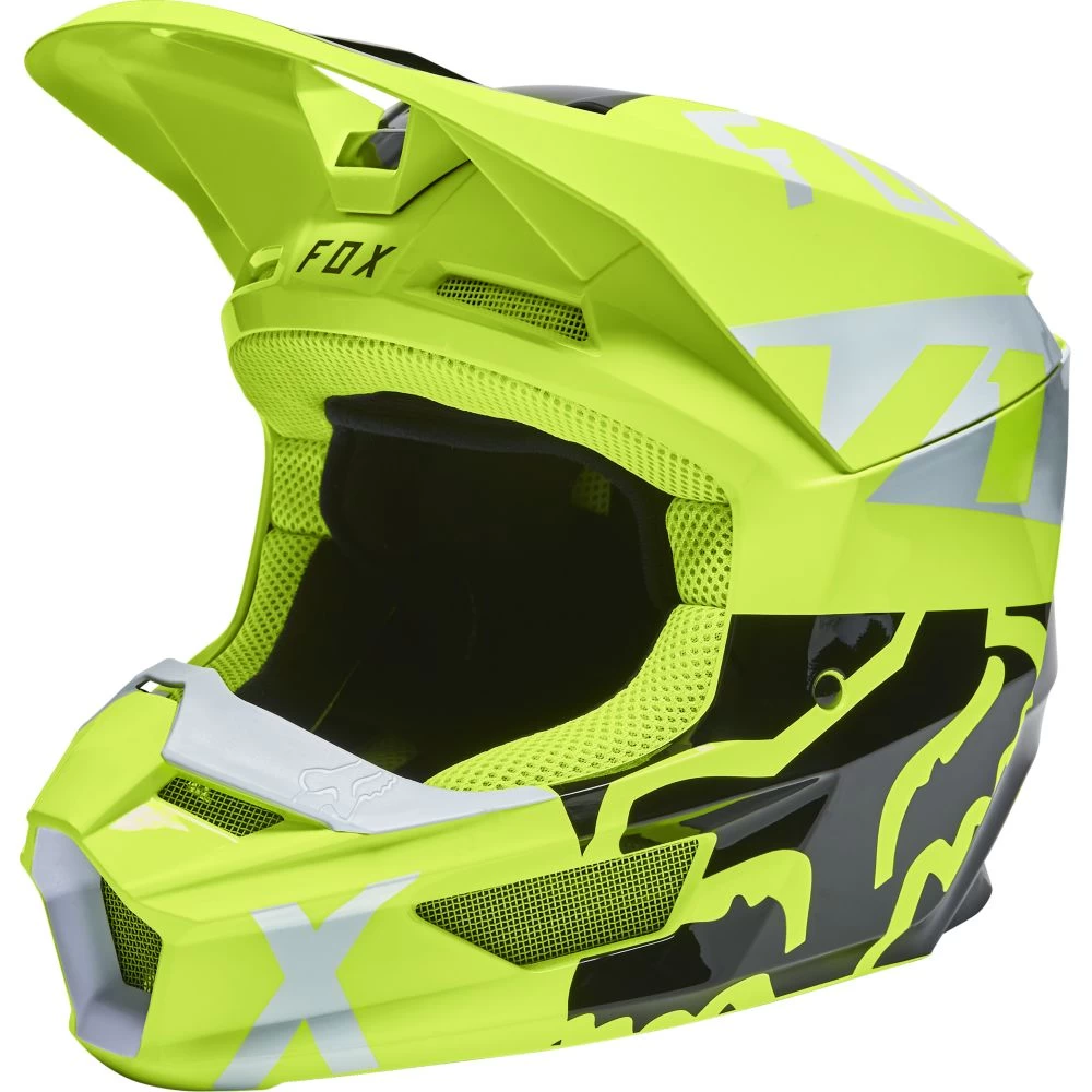 Fox Racing Fox Youth V1 Skew Helmet 4 Fox Racing Fox Youth V1 Skew Helmet - Image 2