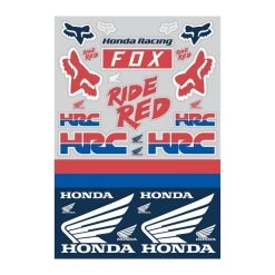 Fox Racing Fox Honda Track Sticker Pack